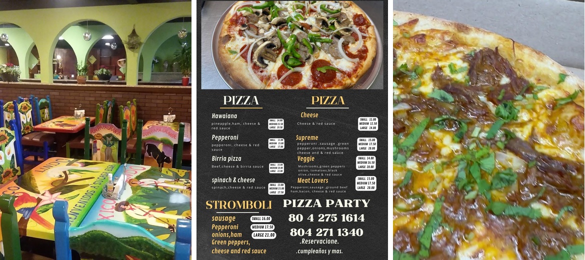 MI PUEBLITO Pizzeria & Restaurant Menu