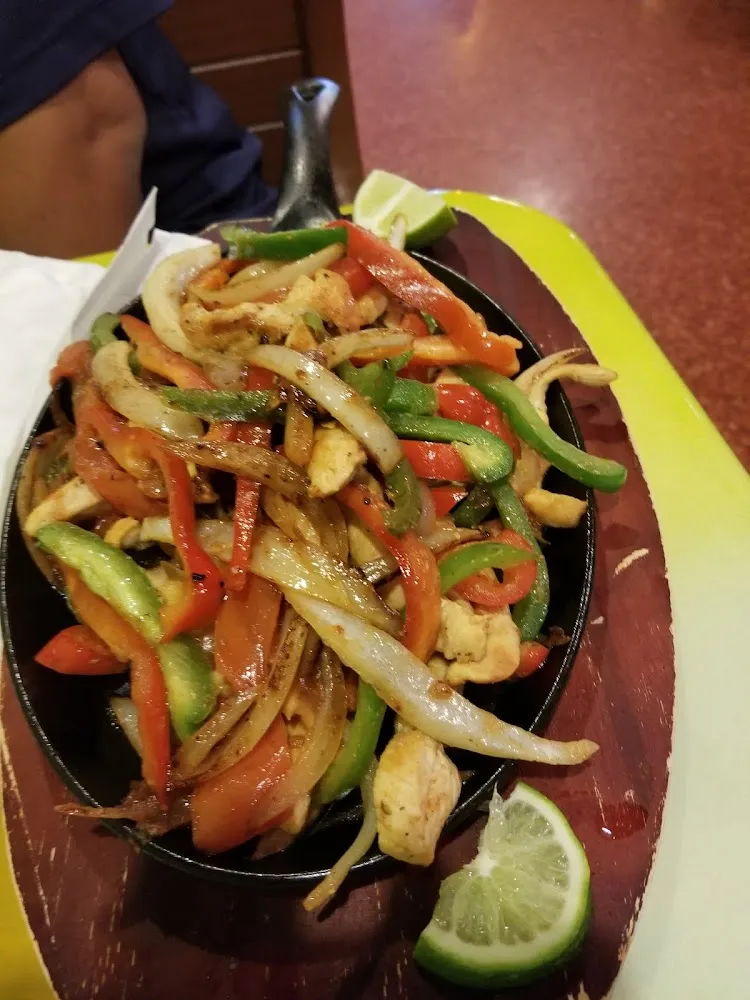 Fajitas de Camarón Shrimp Fajitas