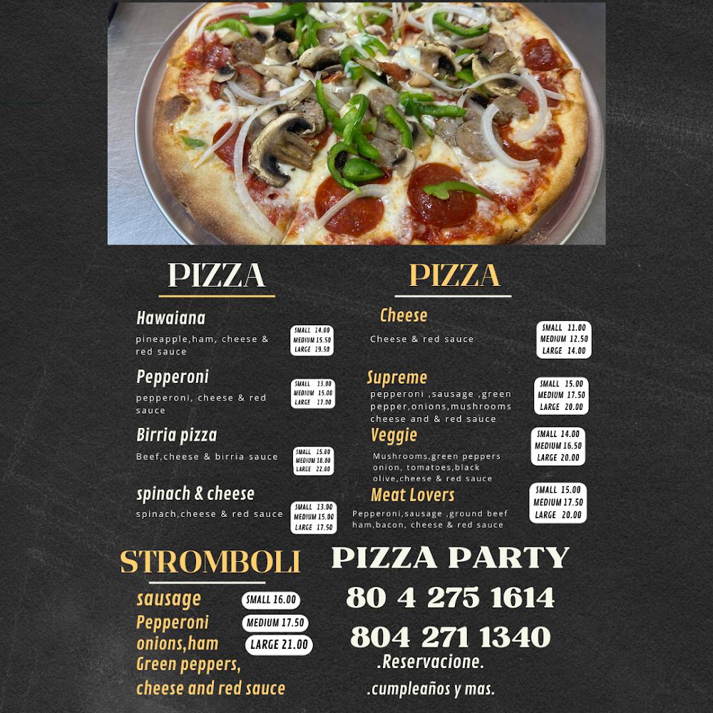 MI PUEBLITO Pizzeria & Restaurant Menu image 1